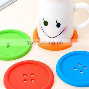 Silicone Fastener Coaster,fastener Cup Coaster for Home photo-2