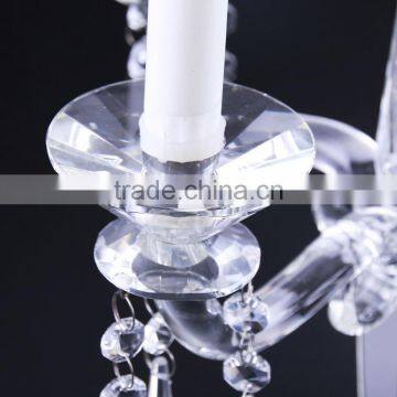 China Sale OEM Quality Wedding Glass Crystal Candelabra With Fast Delivery photo-2