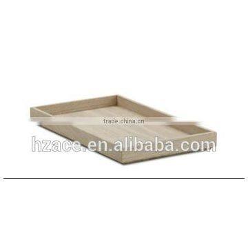 Multipurpose wooden tray