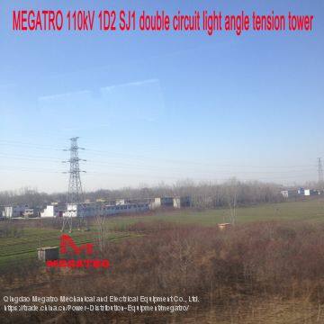 MEGATRO 110kV 1D2 SJ1 Double Circuit Light Angle Tension Tower photo-2