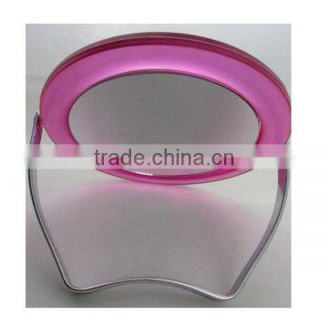 Popular Pink Round Compact Mirror for Girls' Gift photo-2