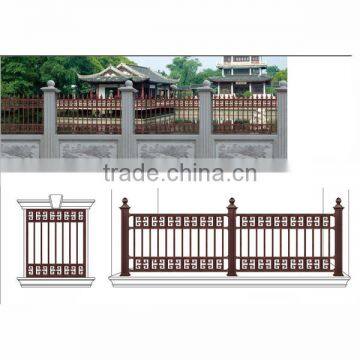 China Wholesale Artistic Design Metal Aluminum Garden Fence for Villa