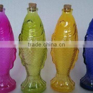 350ml Fish Shaped Glass Bottle, Aroma Glass Bottle