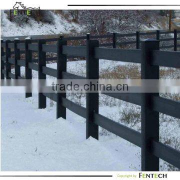 Fentech High UV proof standard Black Plastic PVC/Vinyl Fence