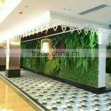 Decration Garland (110X50cm) Vertical Artificial Leaf Wall photo-5