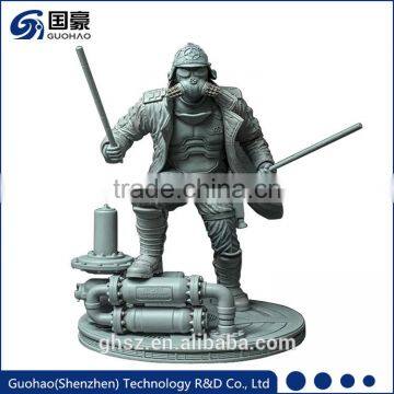 Shenzhen Custom Action Toy Resin Miniature Board Games Figures