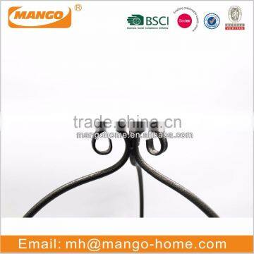 Metal Wire Two Layers Garden Flower Basket photo-4