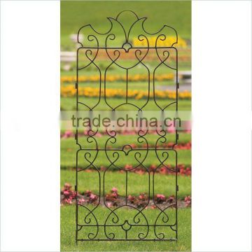 wrought iron trellis