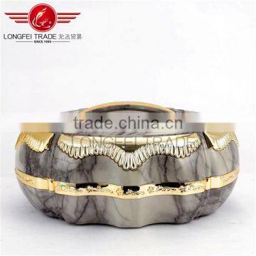 Luxurious Promotional Gift 4L ABS Leafproof Stainless Steel Tiffin Lunch Box / Food Carrier photo-2