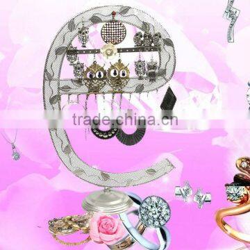 Wire Alphabet Jewelry Display Stand photo-5