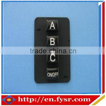 High Quality Membrane Silicone Rubber Press Keypad With Carbon Pills photo-4