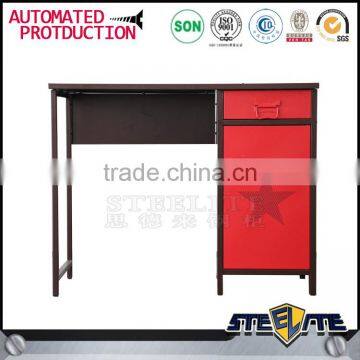 Direct Supplier Simple Korean Bookshelf Desk Desktop Computer Desk photo-4