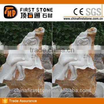 MGP269 Natural Stone Nude Girl Statue