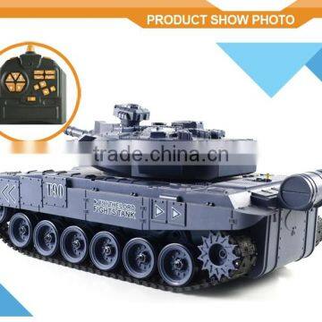 2.4G Military Tank Toy 1 8 Scale rc Tanks With Sound and Light, Radiator Plastic Tanks photo-2