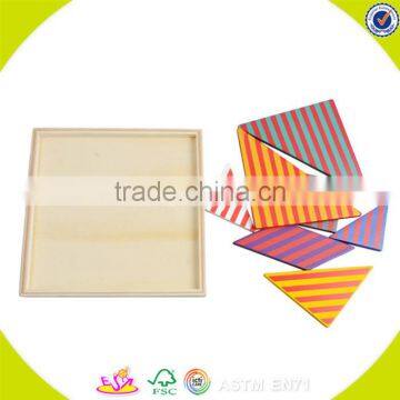 Wholesale Accractive Design Tangram Game Toy for Kids Colorful Tangram Toy to Exercise Children's Intelligence W11D001 photo-4