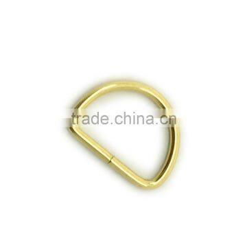 Metal D Ring Brass Finish / Metal Hardware Ring / Steel Rings photo-3