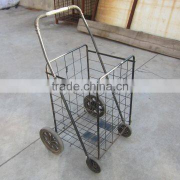 steel lightweight foldable portable shop cart