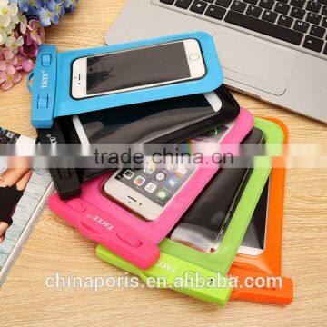 cellphone dry bag waterproof bag/ waterproof case in camping/sea beach/travelling