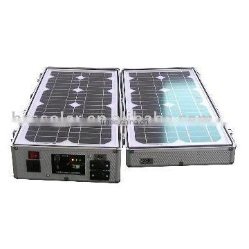 40W Portable Solar Energy System or Solar Power Generator