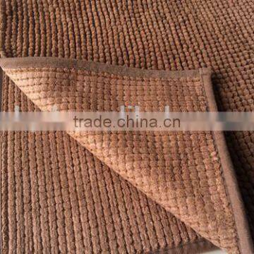 2016 Customized Chenille Bath Mat Anti Slip Bath Mat Non-slip Bathroom Floor Mat photo-2