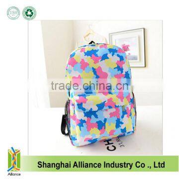 New Unisex Travel Backpack Canvas Leisure Shoulder Bag Attractive Camo Schoolbag