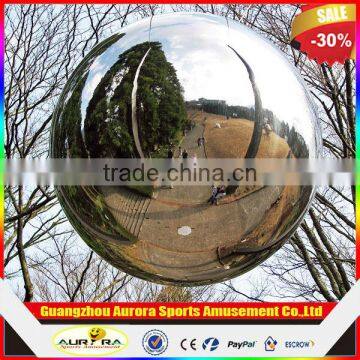 Hanging inflatable mirror ball led mirror ball disco for events decoration