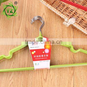 A411 Laundry Product Anti Slip Pvc Coated Clothes Hanger photo-4