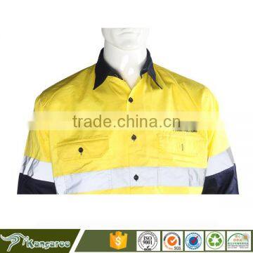 3M Clear Reflective Tape Work Shirts For Firefighter photo-3