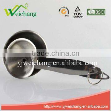 WCTS056 Set of 3 Kitchenware Tool Oil Filling Funnel Stainless Steel Funnel Easy Tools High Quality photo-3