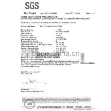 Lastest Foldable Plastic Snow Scooter for Youngsters From Manufacture,can Stand or Seat On,with EN71 to Europe and America photo-5