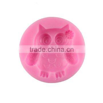Liquid Silicone 3D Fondant Cake Decoration Mold Real Food Grade Silicone Baking Owl 1688 Agent photo-3