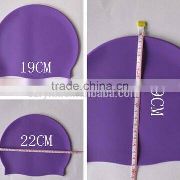 High Quality Soft Adult Funny Swim Cap Printing Silicone Custom photo-6