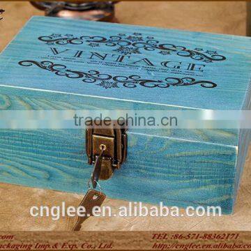 Promotional Wooden Key Box/wooden Gift Box,21.5x14x9.5cm