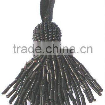 BLACK Small tassel DECORATED