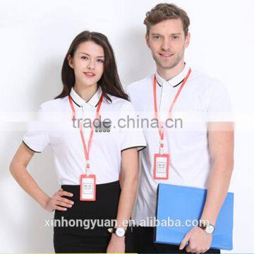 Custom Color Logo Clsssic Polo t Shirt Cheap Staff Work Uniform photo-2