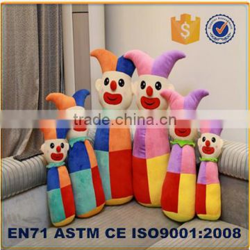 clown plush stuffed toy newly products 2016 for wholesale