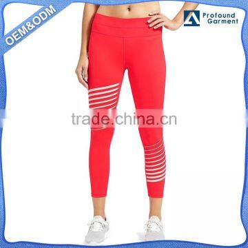 china super soft wholesale custom printed sport gym fitness tights woman 2017 leggings manufacturer