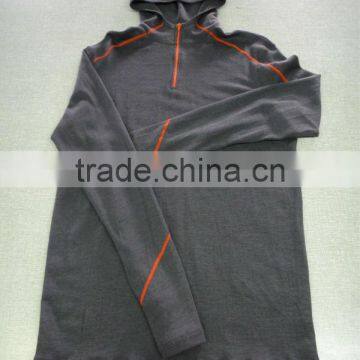 men's outdoor sportswear hiking wear with hood