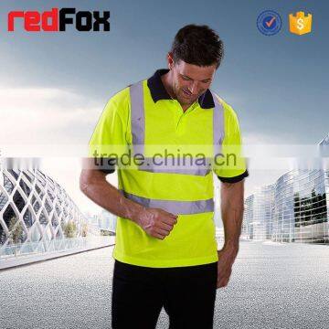 180gsm net long sleeve safety t-shirt for running mesh safety red t-shirts fire proof safety t-shirt