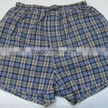 cotton woven men's beach shorts