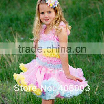 Long Puffy Tutu Party Dress for Girls photo-4