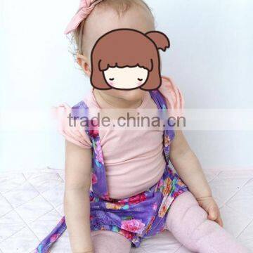 Summer Wear Clothes Little Girl Boutique Clothing Set Matching Printed Shorts 2 Piece Outfit photo-3