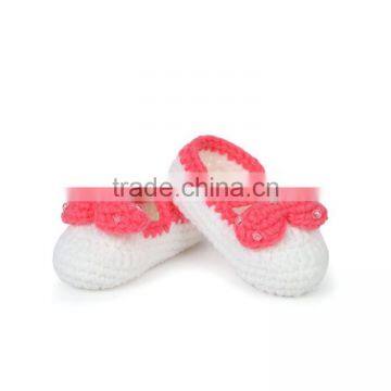 2015 New Design Bowknot Handmade Crochet Fashion Child Shoes photo-5