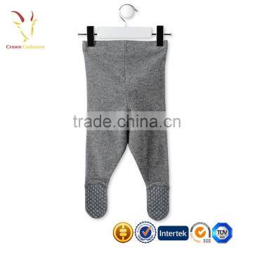 Intarsia Kids Cashmere Knitted Pants photo-4