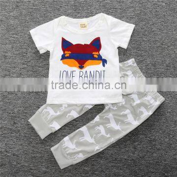 BB Cute Clothing Set Fox Animal Newborn Baby Dress Clothes