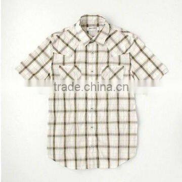 Wholesale Different Colors Plaid Flannel Shirt With Cheap Price photo-5