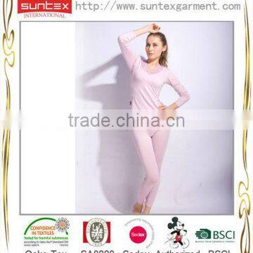 Suntex 100% Modal Thermal Underwear Women Thick Long Johns