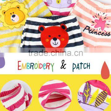 New Arrival Fashion Autumn Baby Cute Pants 4 Styles PP Pant Embroidery Trousers photo-4