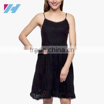 Latest Summer Casual Wear Fashion Apparel Sexy Lace Dress For Women photo-2