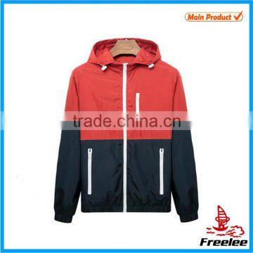 Custom Outdoor sportswear Men Thin Windbreaker jacket Outwear Raincoat